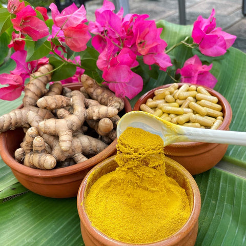 Fresh, Raw, Organic Turmeric